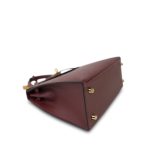 Kelly Sellier 25 Rouge H Veau Epsom Gold Plated Y Stamp - Image 7