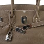 Shoulder Birkin 42 Etoupe Veau Togo Palladium Plated [M] Stamp - Image 5