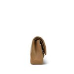 22B Dark Beige Lambskin Quilted Classic Flap Medium Light Gold Hardware - Image 5