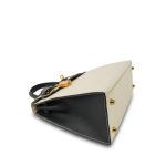 Kelly Sellier 25 Bi-Color Horseshoe (HSS) Craie/Noir Epsom Gold Plated D Stamp - Image 18