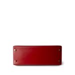 Kelly 28 Rouge Box Calfskin Gold Plated (X) Stamp - Image 7