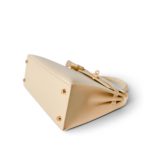 Kelly 25 Sellier Parchemin / Light Beige Box Calfksin E Square Stamp - Image 14
