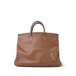 Birkin 40 Brown Evergrain Gold Plated [B] Stamp - Image 5