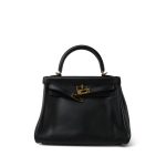 Kelly 25 Retourne Black Swift Gold Plated - Image 3