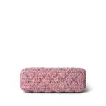 24P Pink Tweed Quilted Nano Kelly Shopper Aged Gold Hardware - Image 7
