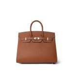 Birkin 25 Sellier Gold Veau Epsom Gold Plated Z Stamp - Image 2