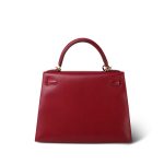 Kelly Sellier 28 Rouge Garange Courchevel Gold Plated G Square Stamp - Image 8
