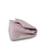 21S Light Pink Caviar Quilted Classic Flap Medium Light Gold Hardware - Image 6