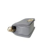 Grey Caviar Quilted Boy Bag Small LGHW - Image 11