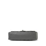Dark Grey Lambskin Quilted Classic Flap Medium LGHW - Image 12