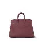 Birkin 25 Rouge H Veau Togo Gold Plated Y Stamp - Image 13