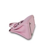 Birkin 25 Rose Sakura Swift Palladium Plated T Stamp - Image 14