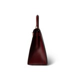 Vintage Kelly 28 Rouge H Box Calfskin Gold Plated (W) Stamp - Image 3
