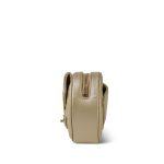 22S CC In Love Metallic Gold Lambskin Heart Zipped Belt Bag LGHW - Image 4