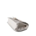 21P White Caviar Quilted Sweet Single Flap Bag Aged Gold Hardware - Image 8