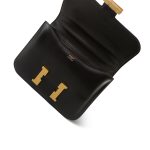Constance 23 Dark Brown Box Calfskin Gold Plated J Circle Stamp - Image 14