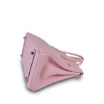 Birkin 25 Rose Sakura Swift Palladium Plated T Stamp - Image 15