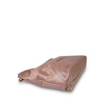22A Metallic Pink / Rose Calfskin Quilted 22 Hobo Bag Small - Image 9