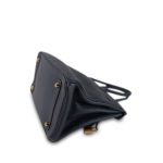 Birkin 30 Bleu Nuit Togo Gold Plated D Stamp - Image 15
