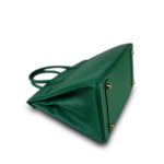 Birkin 30 Malachite Epsom Gold Plated C Stamp - Image 9