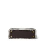 Louis Vuitton Capucines BB Brown/White Mink Taurillon Gold Hardware - Image 3