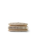 21S Gold Metallic Lambskin Quilted Trendy CC Small Light Gold Hardware - Image 7