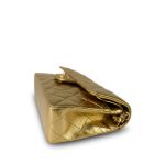Gold Lambskin Quilted Classic Flap Small Aged Gold Hardware - Image 5