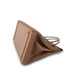 Birkin 40 Brown Evergrain Gold Plated [B] Stamp - Image 10