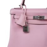 Kelly 25 Retourne Sakura Swift Palladium Plated T Stamp - Image 3