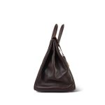 Birkin 35 Havane Gulliver Gold Plated [B] Stamp - Image 7