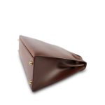Kelly Sellier 32 Brown Box Calfskin Gold Plated [B] Stamp - Image 4