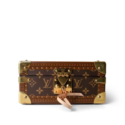 Louis Vuitton Monogram Canvas Coffret Joaillerie in Lagoon Blue