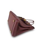 Birkin 25 Rouge H Veau Togo Gold Plated Y Stamp - Image 15