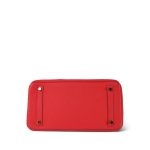 Birkin 30 Rouge de Coeur Veau Togo Gold Plated D Stamp - Image 7