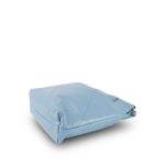 23A Light Blue Calfskin Quilted Mini 22 Bag Silver Hardware - Image 11