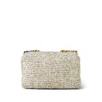 Oreo Tweed Quiled Small 19 Flap Mixed Hardware - Image 3