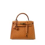 Kelly Sellier 28 Natural Ostrich Gold Plated (Y) Stamp