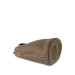 In The Loop 18 Etoupe Taurillon Clemence/Swift Gold Plated B Stamp - Image 10