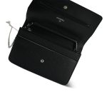 Black Caviar Quilted Timeless Wallet on Chain WOC GHW - Image 4