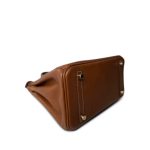 Birkin 25 Fauve Barenia Gold Plated Z Stamp - Image 8