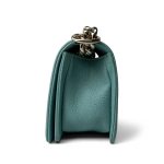 Tiffany Blue Caviar Quilted Small Boy Bag Light Gold Hardware - Image 4