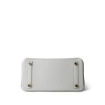 Birkin 25 Gris Pale Togo Gold Plated B Stamp - Image 10