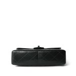 Black Lambskin Quilted So Black Single Flap Bag - Image 7