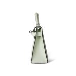 Mini Kelly Sellier Vert Fizz Epsom Palladium Plated B Stamp - Image 4