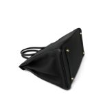 Birkin 35 Noir Veau Togo Gold Plated A Stamp - Image 10