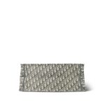 Dior Ecru and Gray Dior Oblique Embroidery Book Tote Large - Image 12
