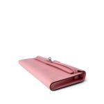 Kelly Cut Clutch Rose Confetti Epsom Palladium Plated R Stamp - Image 5