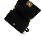 Black Caviar Quilted Boy Bag Small Aged Gold Hardware - Image 11