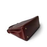 Vintage Kelly 28 Rouge H Box Calfskin Gold Plated (W) Stamp - Image 4
