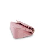 22C Sakura Pink Caviar Quilted Classic Flap Small LGHW - Image 7